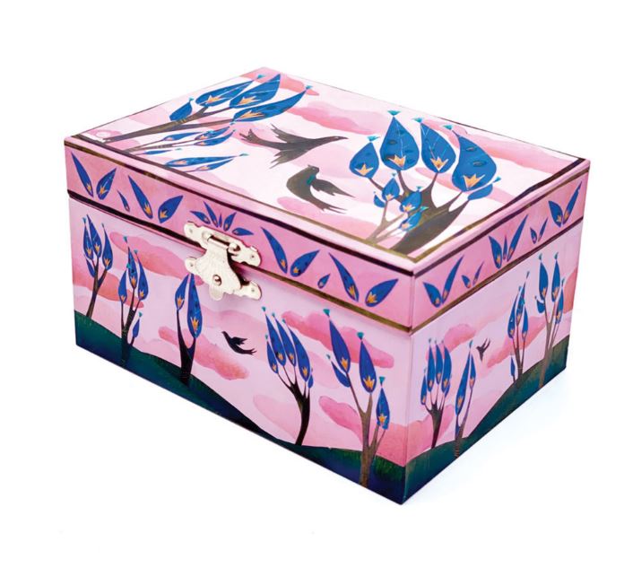 Caja Joyero Musical -Ethereal - Happy Birds-