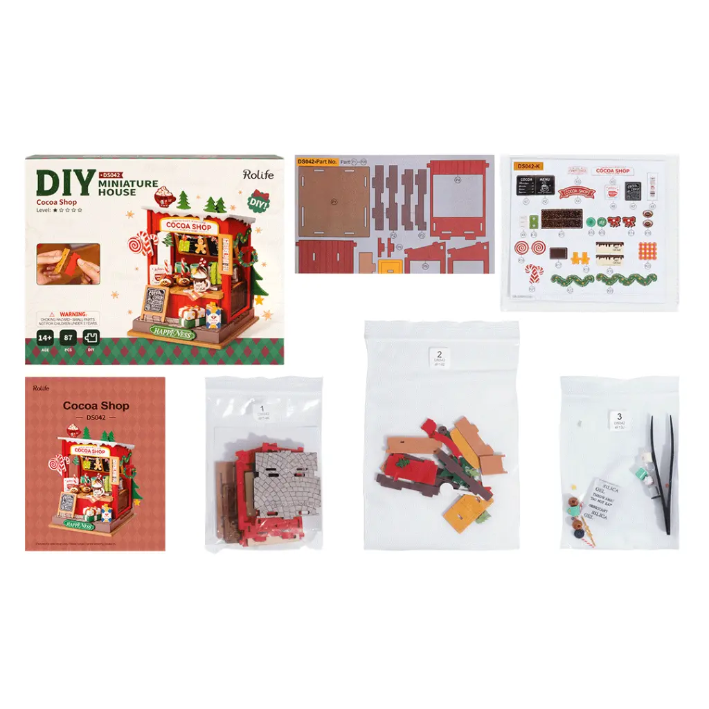 Kit -Cocoa Shop- Rolife Robotime