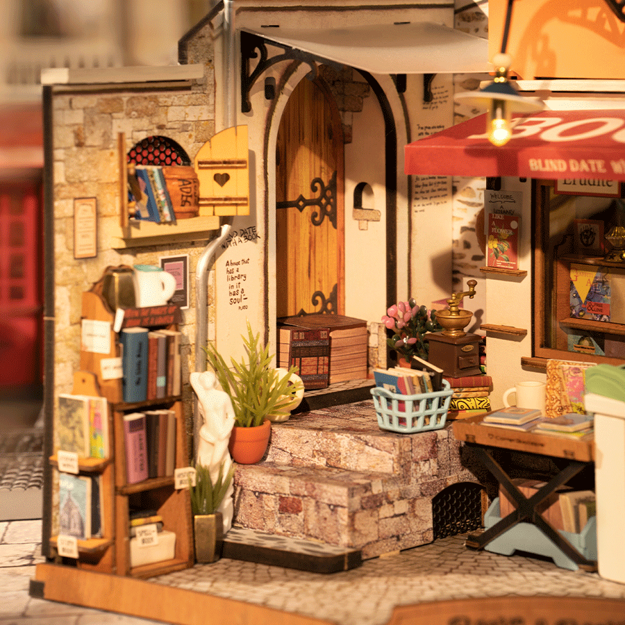 Kit -Corner Bookstore - Rolife Robotime