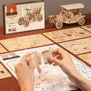 Kit Modelo Mecánico -Vintage Car- Rokr Robotime
