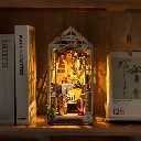 Kit Diorama Book Nook Librería -Gardenhouse- Rolife Robotime