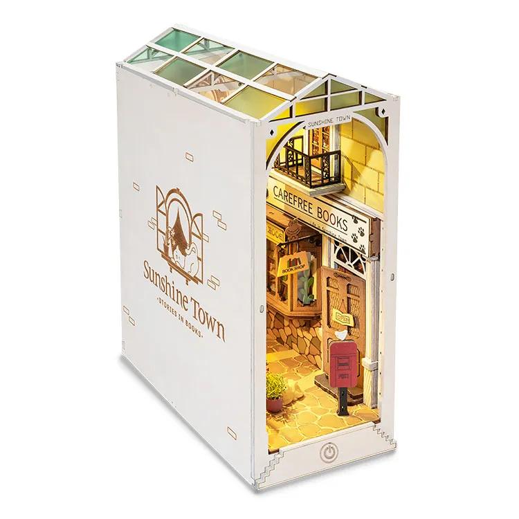 Kit Diorama Book Nook Librería -Sunshine Town- Rolife Robotime