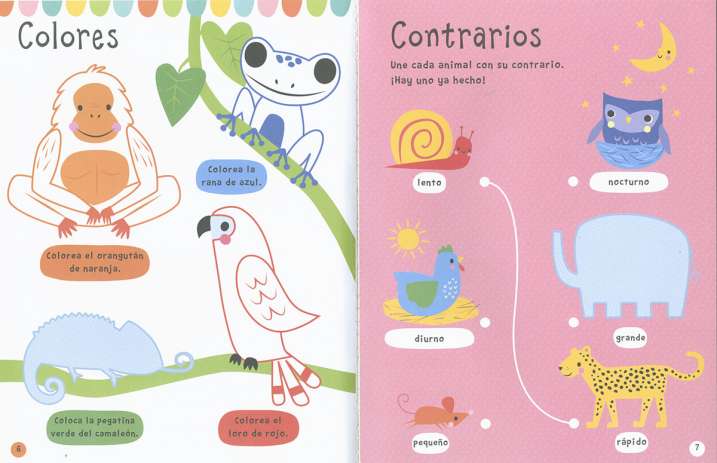 Grandes Pegatinas: Animales - Susaeta Ediciones