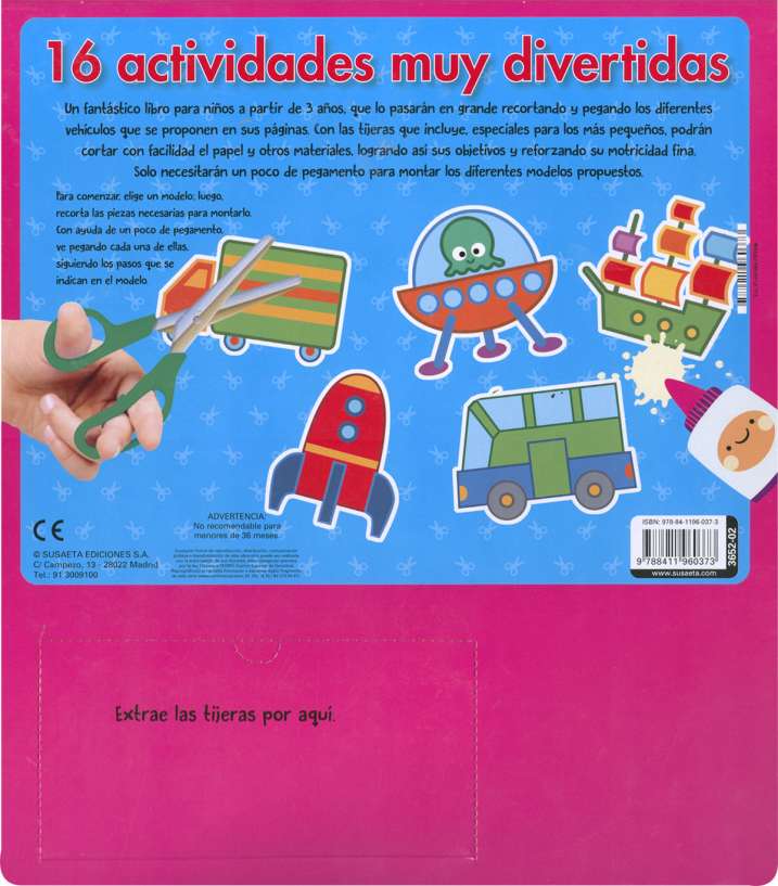 Mis Primeras Manualidades: Vehículos - Susaeta Ediciones