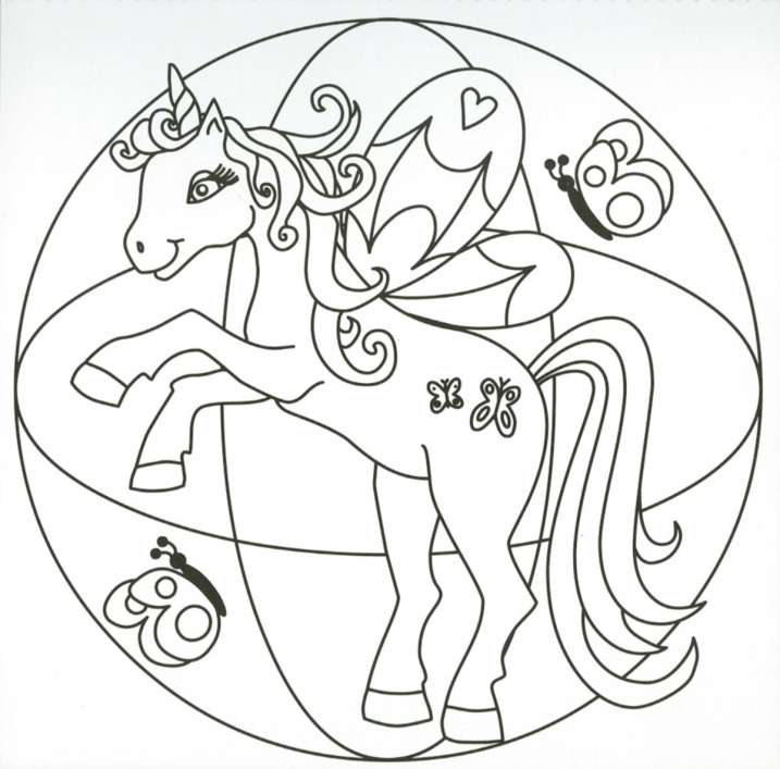 Mandalas de Unicornios para Colorear - Susaeta Ediciones
