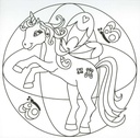 Mandalas de Unicornios para Colorear - Susaeta Ediciones