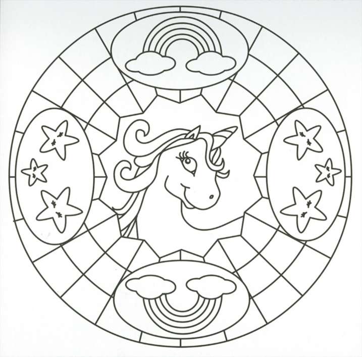 Mandalas de Unicornios para Colorear - Susaeta Ediciones
