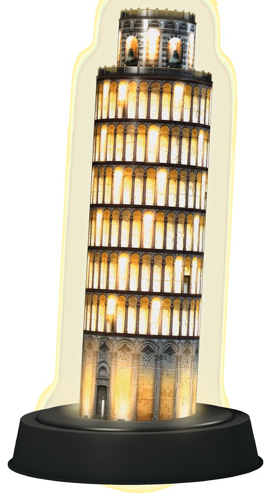 Puzzle 3D Especiale Torre de Pisa -Night Edition- Ravensburger