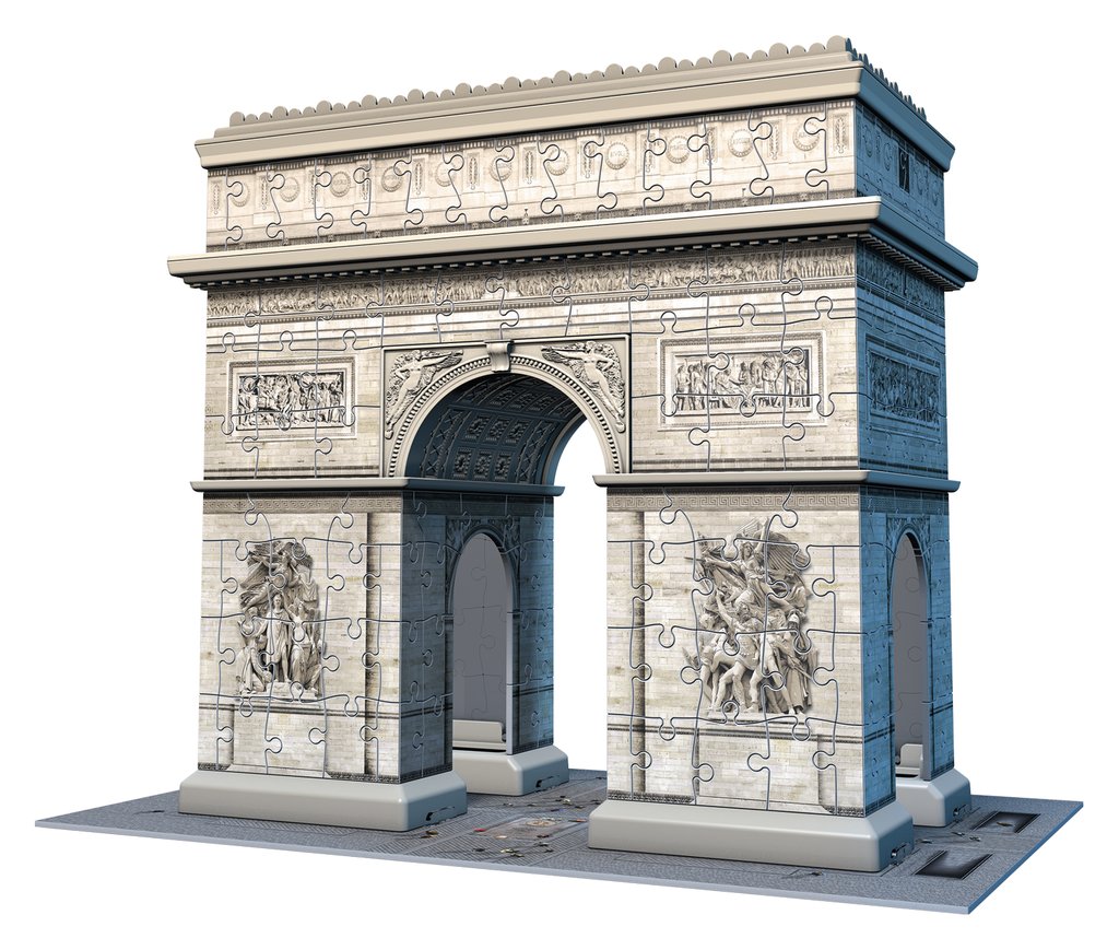 Puzzle 3D Midi Arco del Triunfo Ravensburger