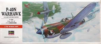 Avión 1:72 -P‐40N Warhawk- Hasegawa