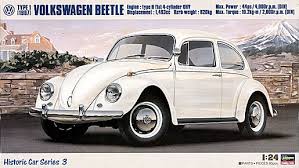 Coche 1/24 HC3 Volkswagen Beetle "1963" Hasegawa