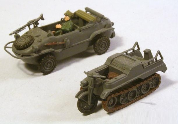 Carro MT5 1:72 -Schwimmwagen / Kettenkrad- Hasegawa