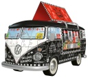 Puzzle 3D Midi Camper Volkswagen - Food Truck - Ravensburger