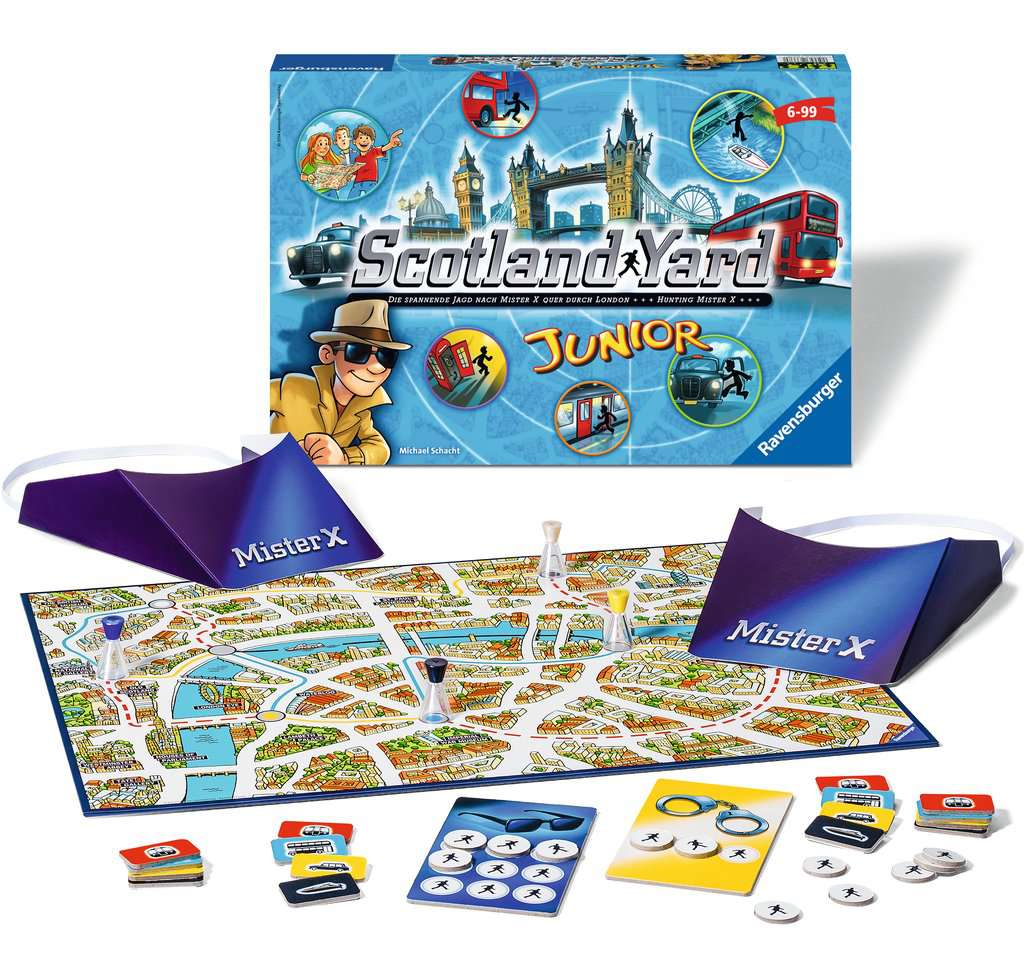 Juego de Mesa - Scotland Yard Junior - Ravensburg