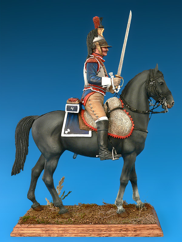 Figura 1/16 Coracero Napoleónico MiniArt