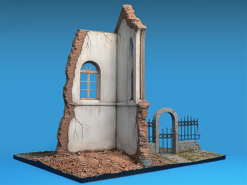 Diorama 1/35 Iglesia en Ruinas MiniArt