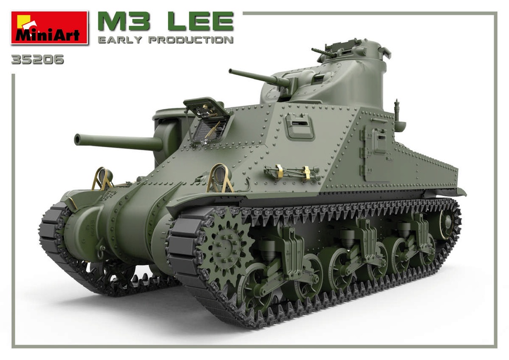 Carro 1/35 M3 Lee Early Prod. Interior Kit MiniArt