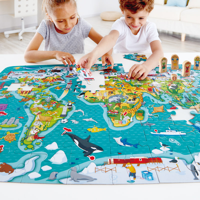 Puzzle Sistema Solar con Led Hape (copia)