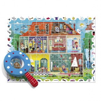 Puzzle Baby Detective 108 pzs. -My Home- Ludattica