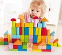 Puzzle Madera 101 Bloques Encajables Hape