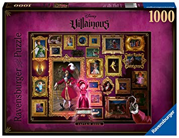 Puzzle 1000 piezas -Villainous: Capitán Garfio- Ravensburger