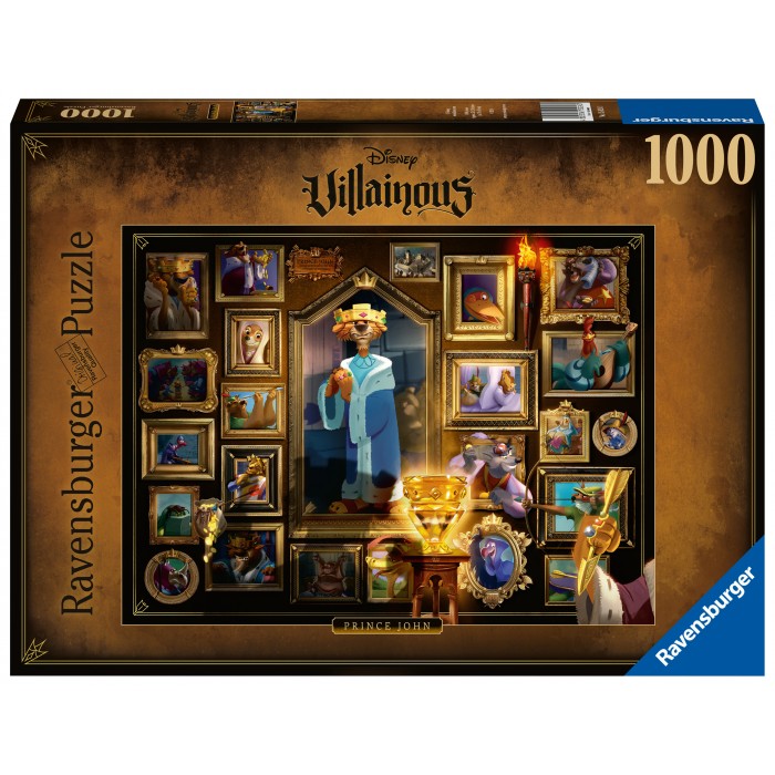 Puzzle 1000 piezas -Villainous: Príncipe Juan- Ravensburger