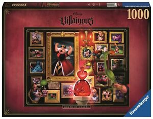 Puzzle 1000 piezas -Villainous: Reina de Corazones- Ravensburger