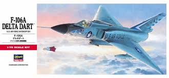 Avión 1:72 -F‐106A Delta Dart- Hasegawa