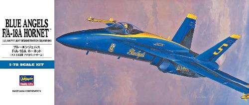 Avión 1/72 -Blue Angels F/A‐18A HORNET- Hasegawa