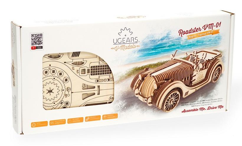 Modelo Roadster Madera Ugears