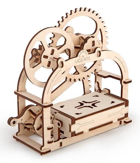 Modelo Caja Mecánica Madera Ugears