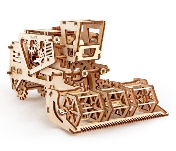 Modelo Cosechadora Mecánica Madera Ugears