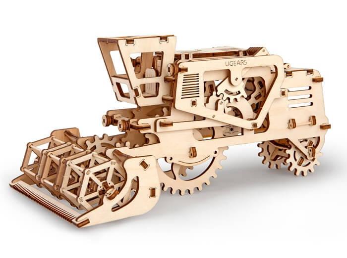 Modelo Cosechadora Mecánica Madera Ugears