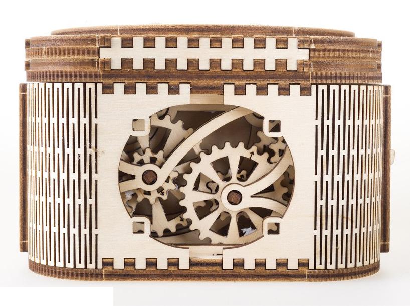 Modelo "La Caja del Secreto" Madera (190 pzs.) Ugears