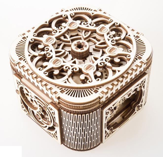 Modelo "La Caja del Secreto" Madera (190 pzs.) Ugears