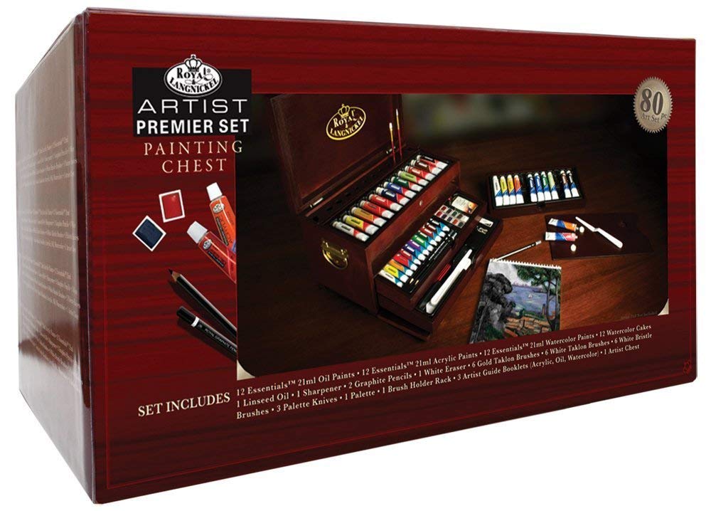 Estuche Painting Art Set 80 pzs. Royal & Langnickel