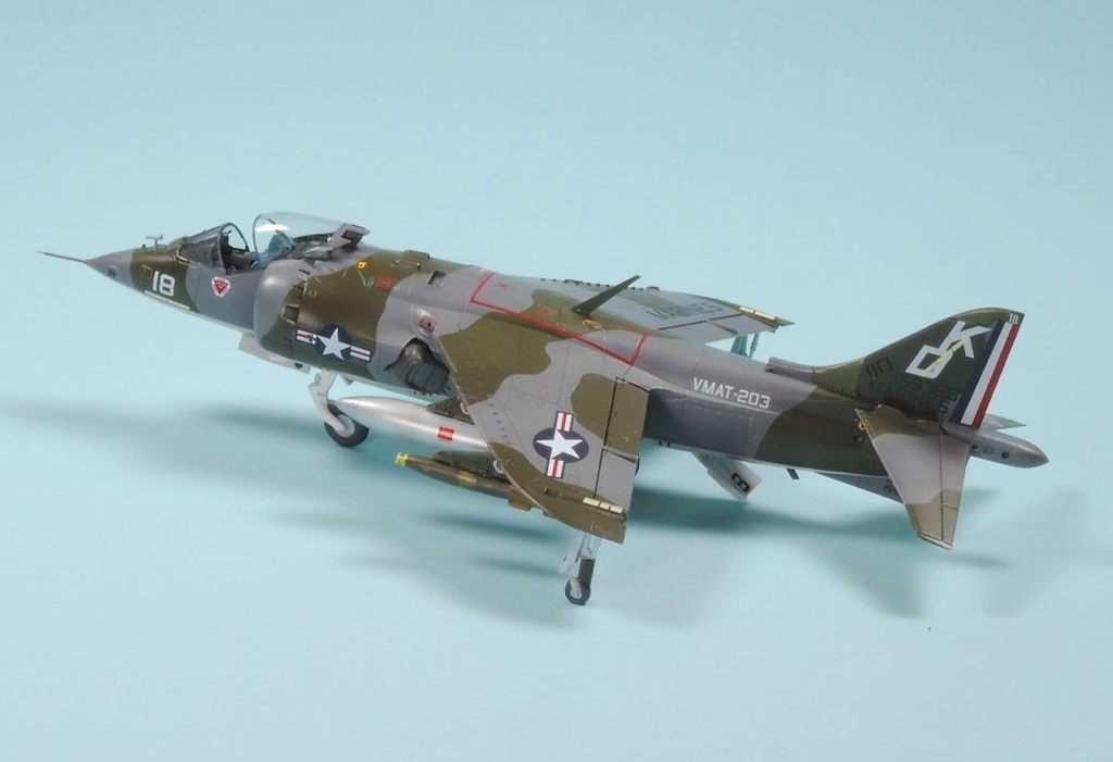 Avión 1/72 -AV-8A Harrier- Hasegawa