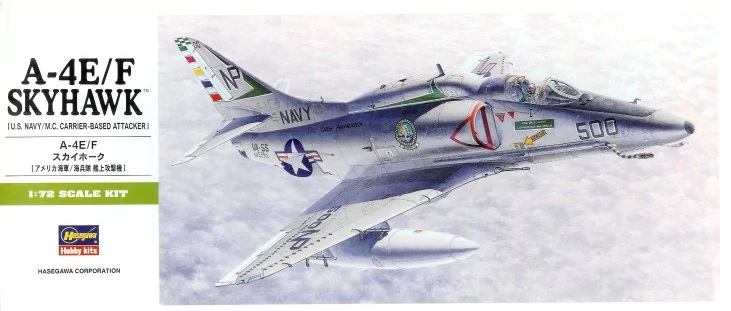 Avión 1/72 A-4E/F Skyhawk Hasegawa