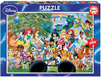 Puzzle 1000 piezas -El Maravilloso Disney- Educa