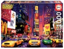 Puzzle 1000 piezas -Times Square, Neon- Educa