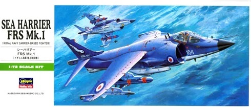 Avión 1/72 &quot;Sea Harrier FRS Mk.1&quot; Hasegawa