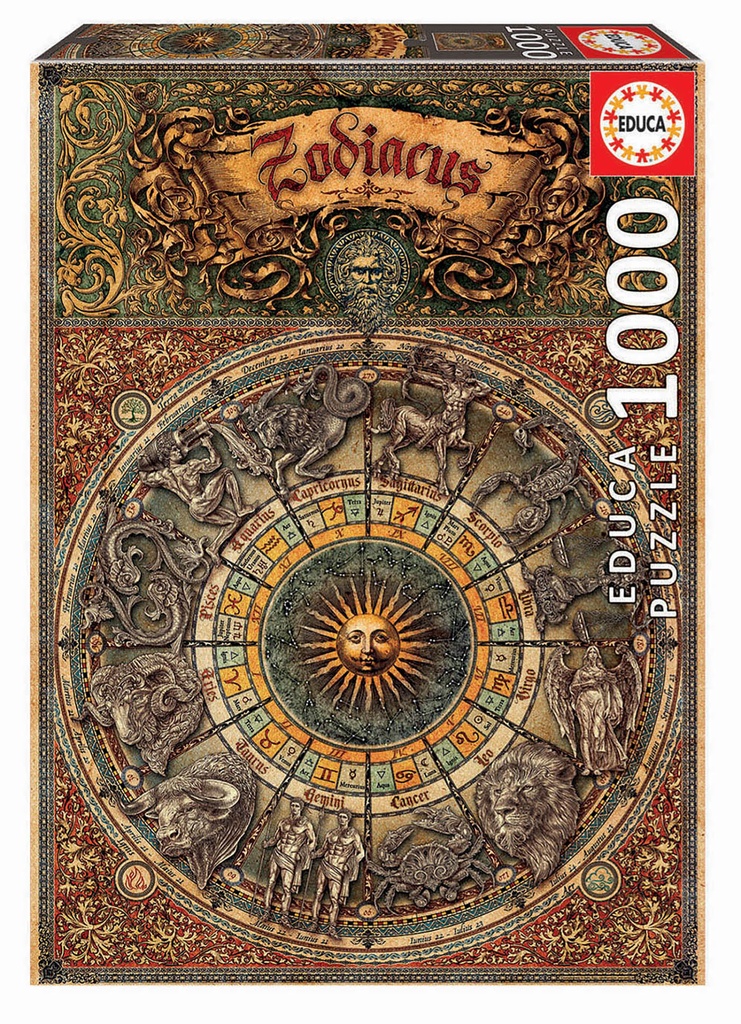 Puzzle 1000 piezas -Zodiaco- Educa