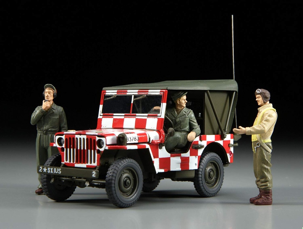 Vehículo Militar 1/72 -Jeep Follow Me Willys&quot; Hasegawa