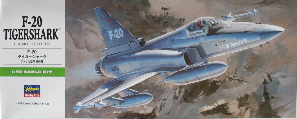 Avión 1/72 -F-20 Tigershark- Hasegawa
