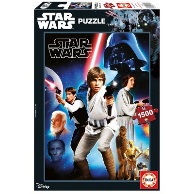 Puzzle 1500 piezas -Star Wars Episode IV- Educa