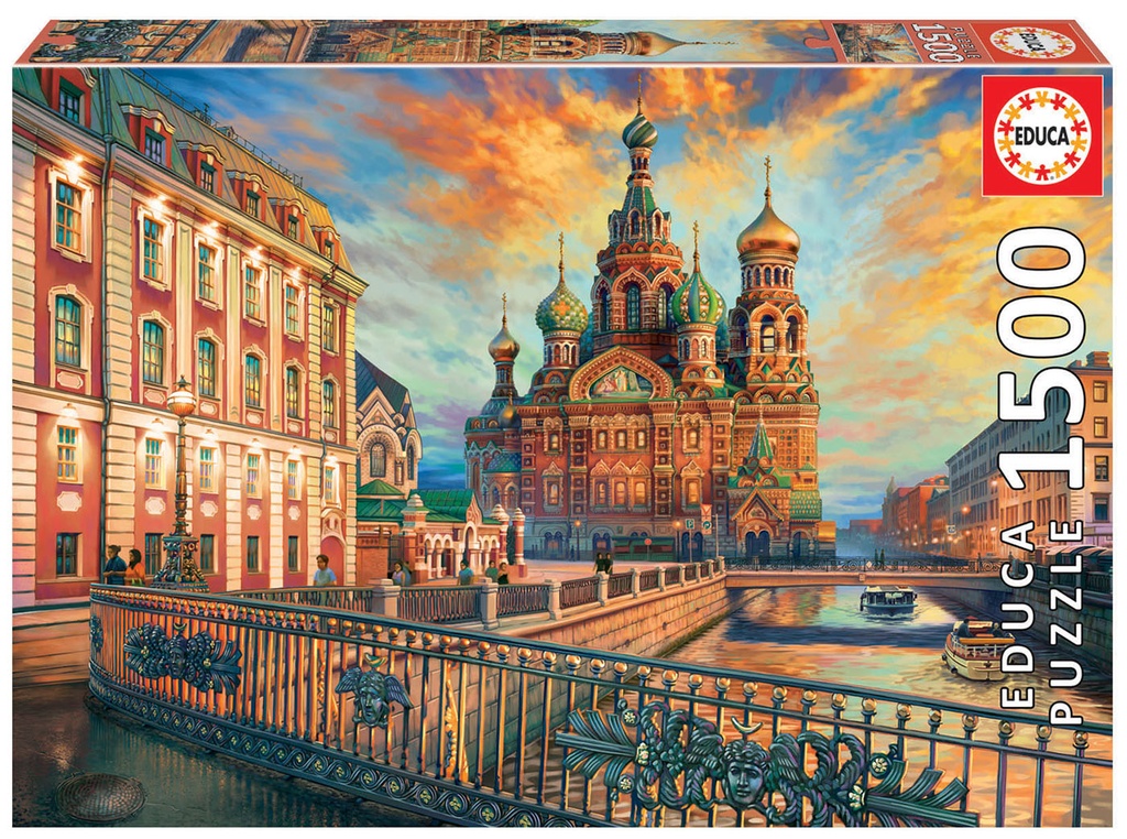 Puzzle 1500 piezas -San Petersburgo- Educa