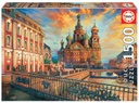 Puzzle 1500 piezas -San Petersburgo- Educa