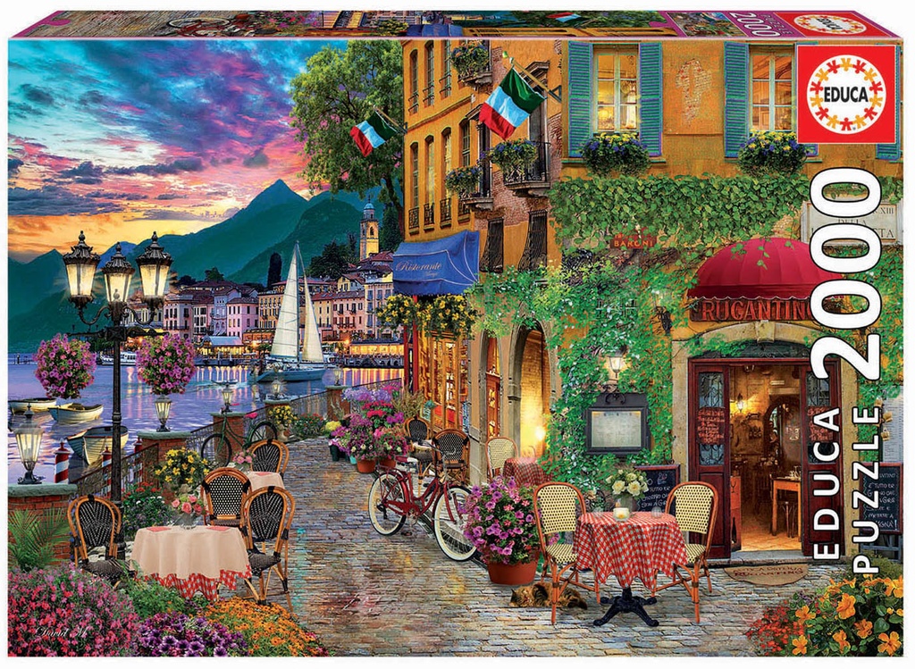 Puzzle 2000 piezas -Italian Fascino- Educa