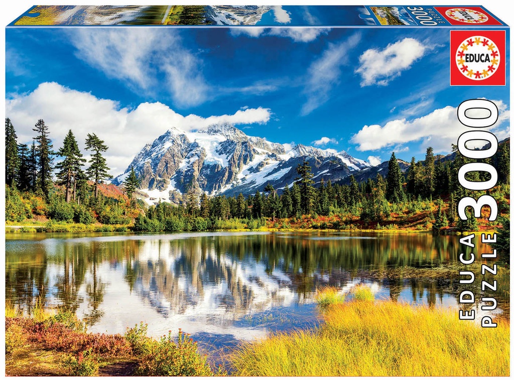 Puzzle 3000 piezas -Monte Shuksan, Washington EEUU- Educa (copia)