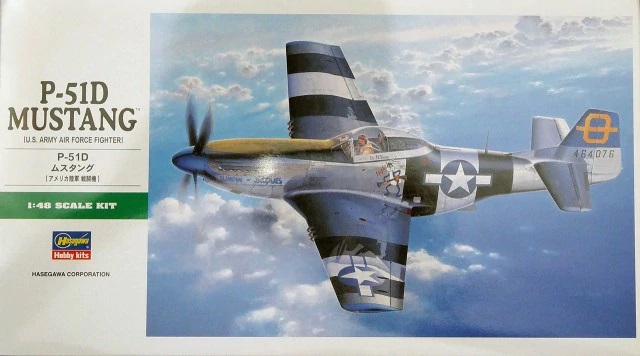 Avión 1/48 -P‐51D Mustang- Hasegawa